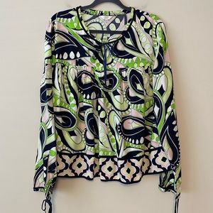 Crown&Ivy Paisley Blouse
